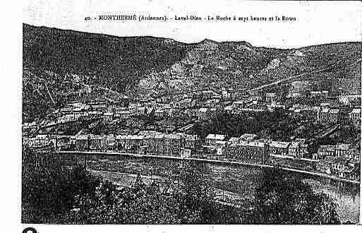 Ville de MONTHERME Carte postale ancienne