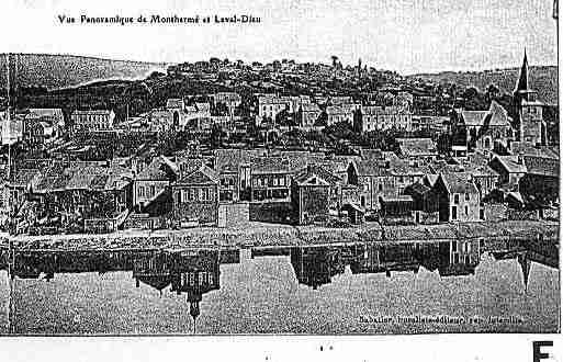 Ville de MONTHERME Carte postale ancienne