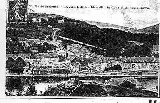 Ville de MONTHERME Carte postale ancienne