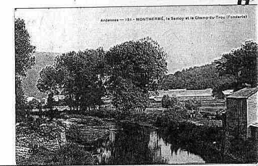 Ville de MONTHERME Carte postale ancienne