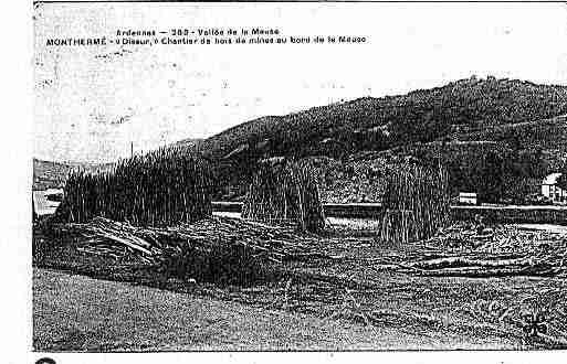 Ville de MONTHERME Carte postale ancienne
