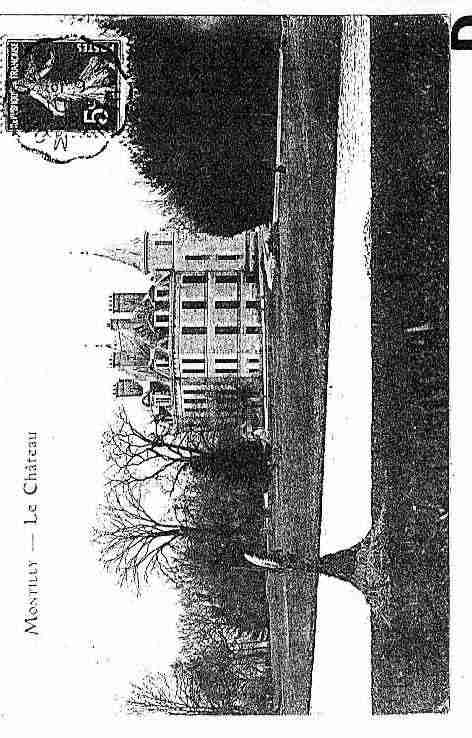 Ville de MONTILLY Carte postale ancienne