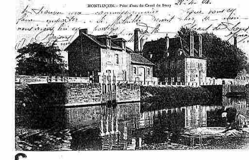 Ville de MONTLUCON Carte postale ancienne