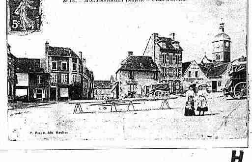 Ville de MONTMARAULT Carte postale ancienne