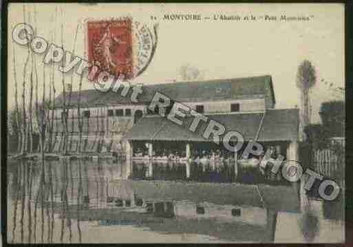 Ville de MONTOIRESURLELOIR Carte postale ancienne