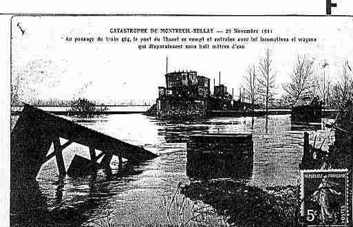 Ville de MONTREUILBELLAY Carte postale ancienne Ville de MONTREUILBELLAY Carte postale ancienne