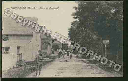 Ville de MONTREUILJUIGNE Carte postale ancienne