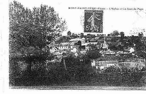 Ville de MONTSAINTPERE Carte postale ancienne