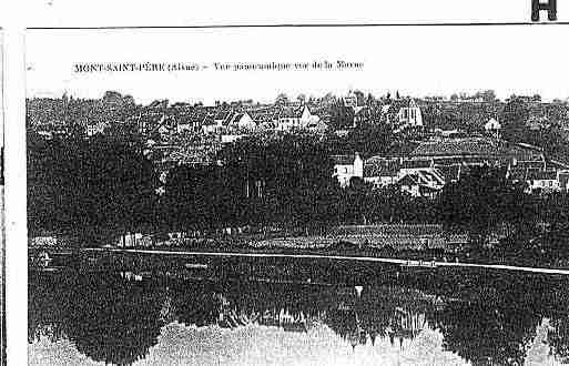 Ville de MONTSAINTPERE Carte postale ancienne