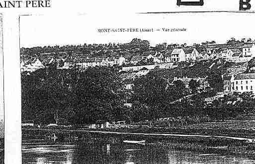 Ville de MONTSAINTPERE Carte postale ancienne