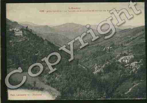 Ville de MONTSEGUR Carte postale ancienne