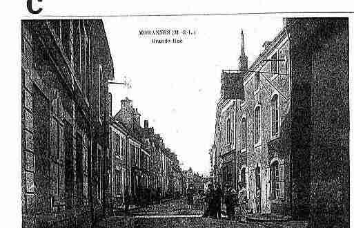 Ville de MORANNES Carte postale ancienne