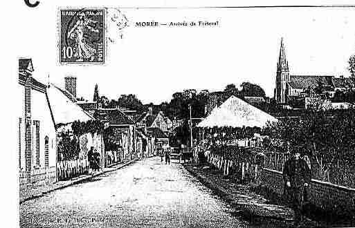 Ville de MOREE Carte postale ancienne