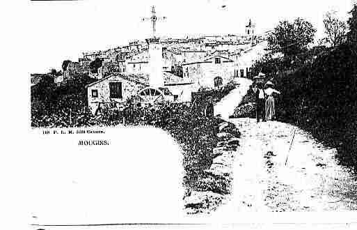 Ville de MOUGINS Carte postale ancienne