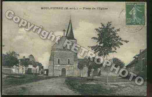 Ville de MOULIHERNE Carte postale ancienne