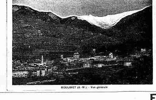 Ville de MOULINET Carte postale ancienne