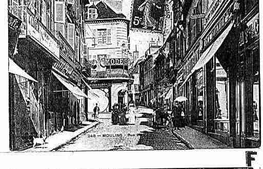 Ville de MOULINS Carte postale ancienne Ville de MOULINS Carte postale ancienne