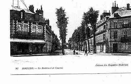 Ville de MOULINS Carte postale ancienne