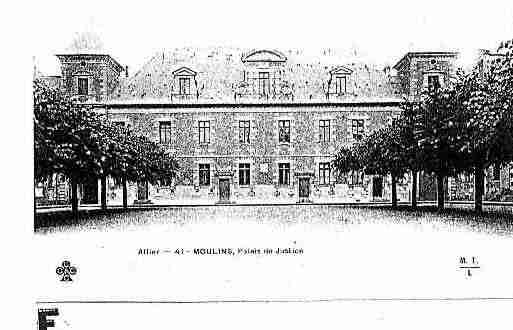Ville de MOULINS Carte postale ancienne