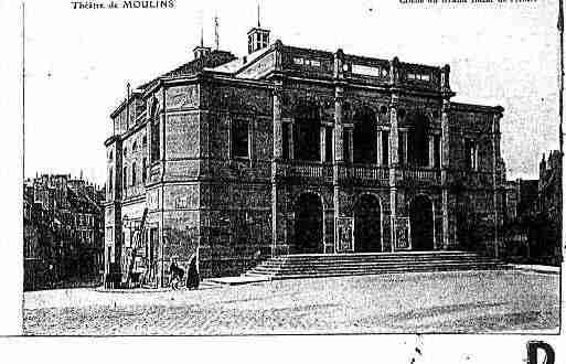 Ville de MOULINS Carte postale ancienne