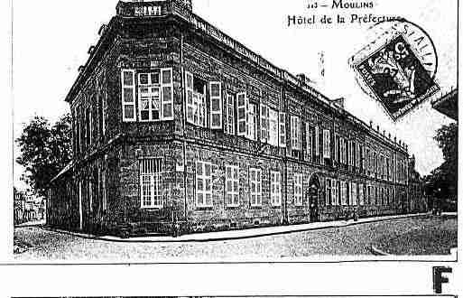 Ville de MOULINS Carte postale ancienne