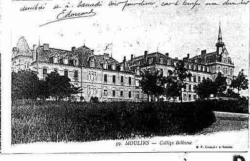 Ville de MOULINS Carte postale ancienne Ville de MOULINS Carte postale ancienne