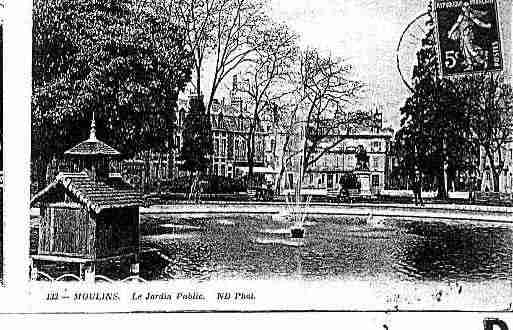 Ville de MOULINS Carte postale ancienne