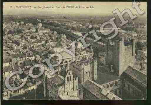 Ville de NARBONNE Carte postale ancienne