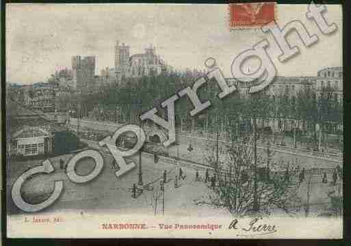 Ville de NARBONNE Carte postale ancienne