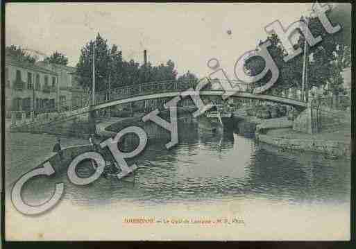 Ville de NARBONNE Carte postale ancienne