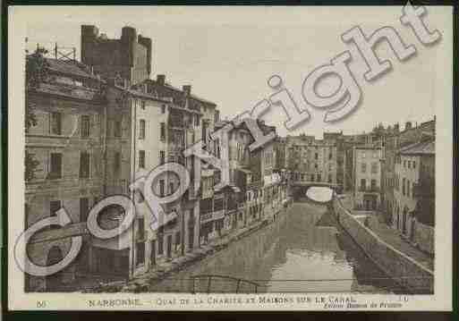 Ville de NARBONNE Carte postale ancienne