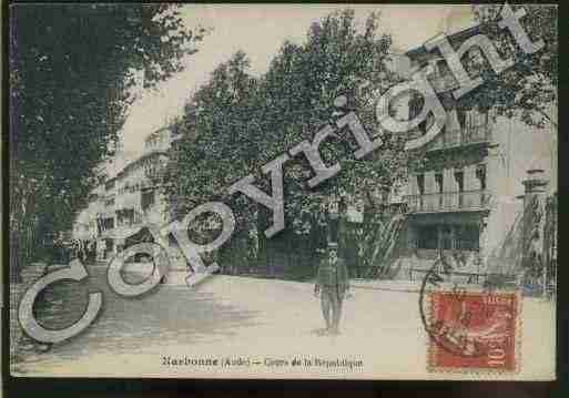 Ville de NARBONNE Carte postale ancienne