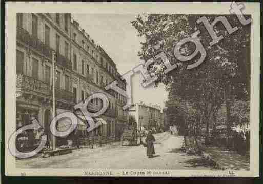 Ville de NARBONNE Carte postale ancienne