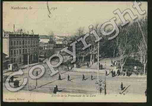 Ville de NARBONNE Carte postale ancienne