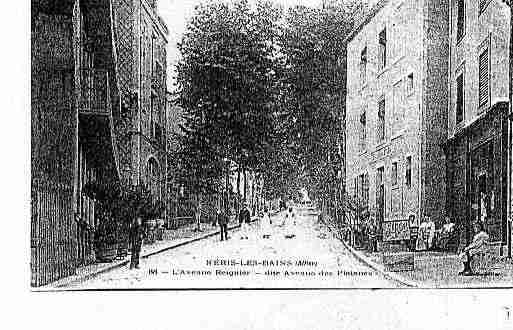 Ville de NERISLESBAINS Carte postale ancienne