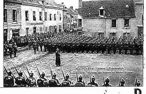 Ville de NEUFCHATELSURAISNE Carte postale ancienne