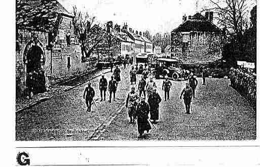 Ville de NEUFCHATELSURAISNE Carte postale ancienne