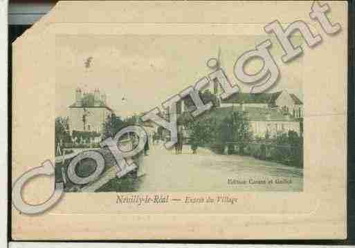 Ville de NEUILLYLEREAL Carte postale ancienne