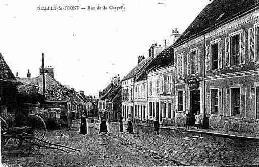 Ville de NEUILLYSAINTFRONT Carte postale ancienne