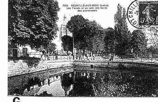 Ville de NEUVILLEAUXBOIS Carte postale ancienne