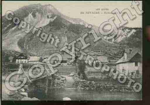 Ville de NEVACHE Carte postale ancienne