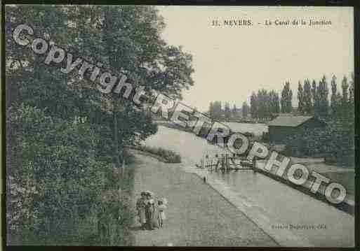 Ville de NEVERS Carte postale ancienne