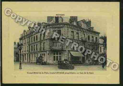 Ville de NEVERS Carte postale ancienne Ville de NEVERS Carte postale ancienne