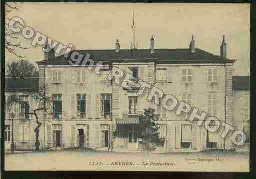 Ville de NEVERS Carte postale ancienne