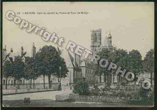 Ville de NEVERS Carte postale ancienne