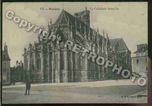 Ville de NEVERS Carte postale ancienne