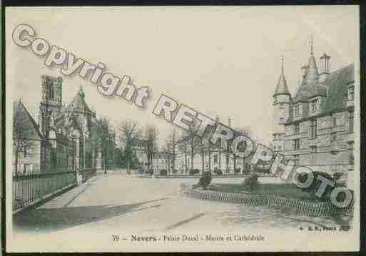 Ville de NEVERS Carte postale ancienne