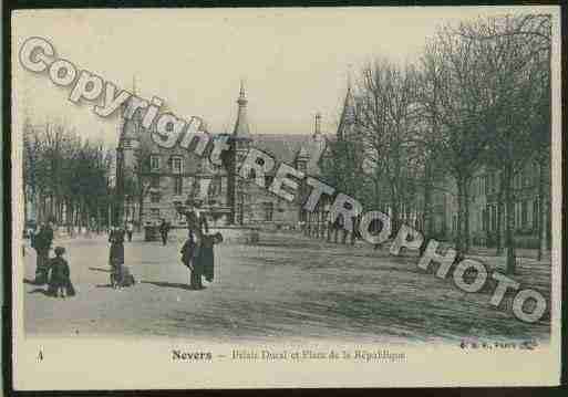 Ville de NEVERS Carte postale ancienne