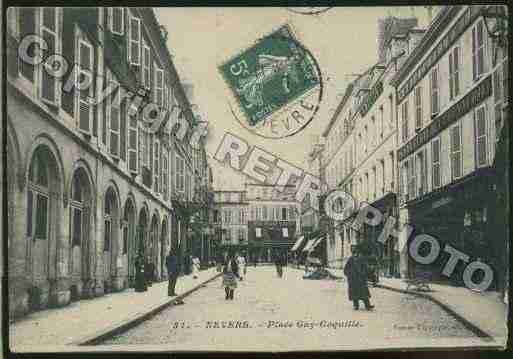 Ville de NEVERS Carte postale ancienne