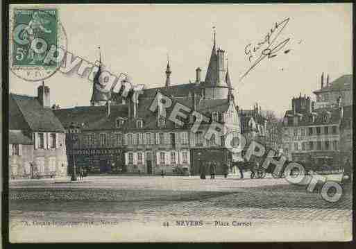 Ville de NEVERS Carte postale ancienne